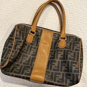 Authentic Vintage Fendi Speeder Bag